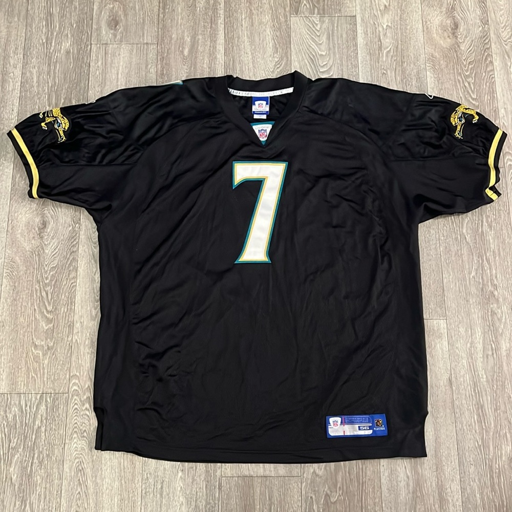 Equipment NFL Jacksonville Jaguars Leftwich #7 jersey men’s sz 56